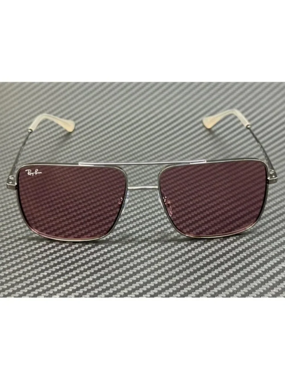 New Ray-Ban Men Gunmetal Sunglasses 56-16-145